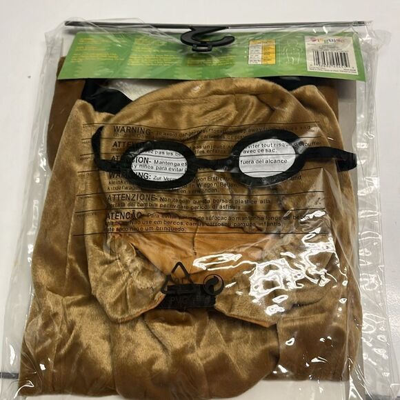 Fuzzys Red Baron Two Piece Set Infant Costume Zipper Hook and Loop 12-18 Months - Picture 13 of 15